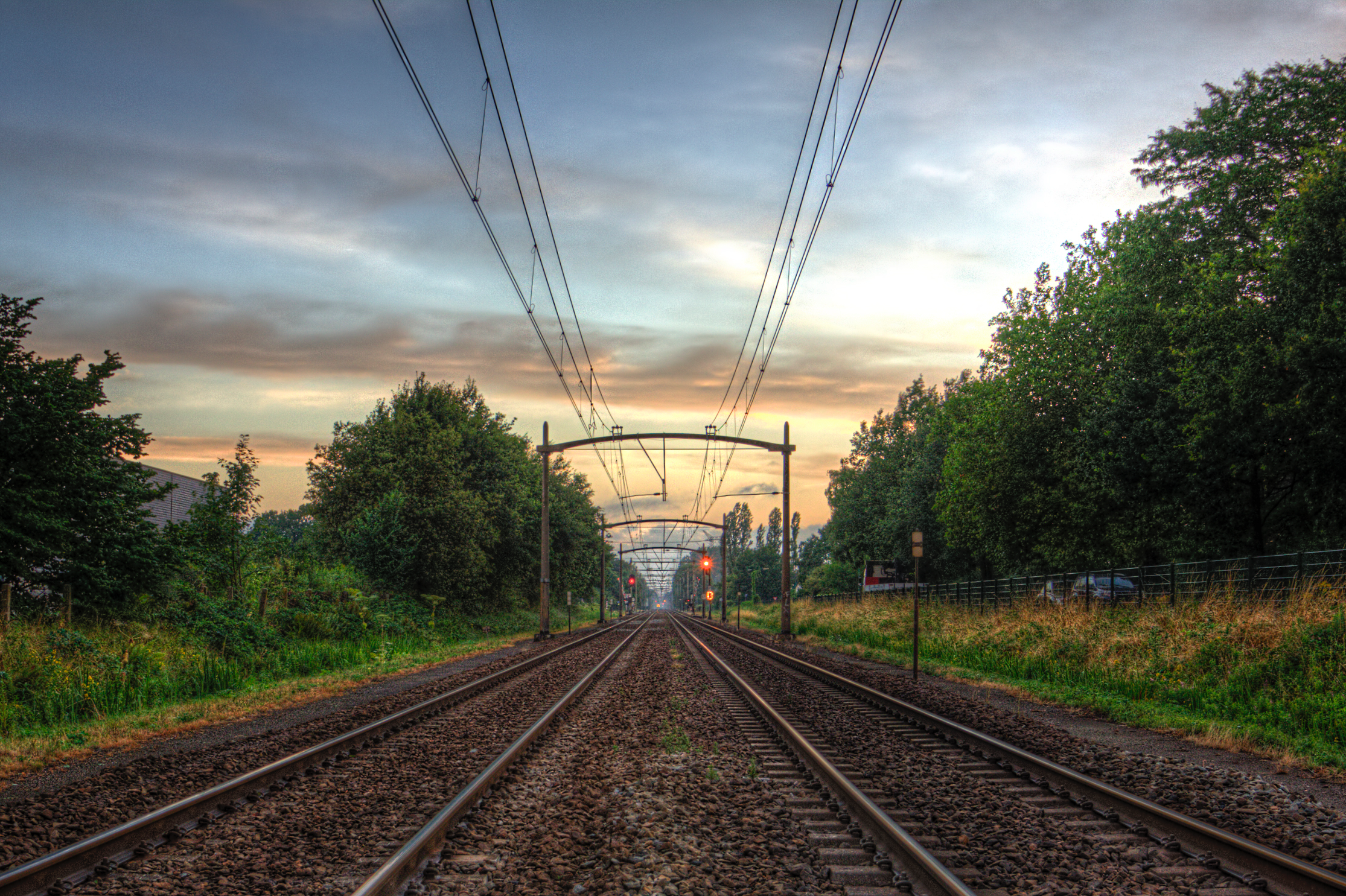 railroad tracks