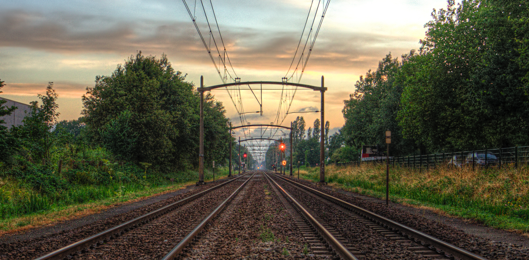 railroad tracks